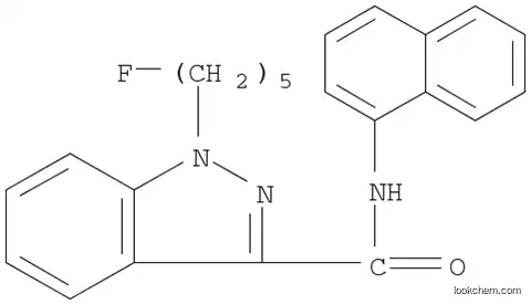 Molecular Structure of 1445581-91-8 (5-fluoro MN-18)